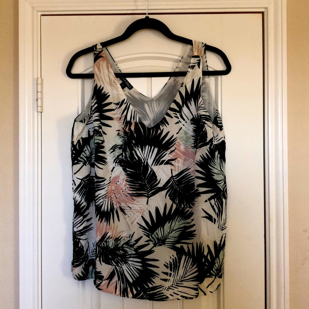 🆕 ROZ & ALI Tropical Tank Top 💕